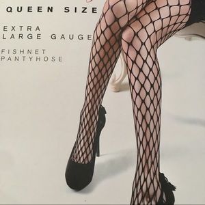 Plus Size Extra Large Gauge Fishnets